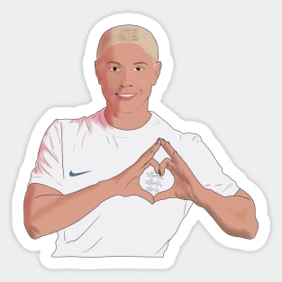 Beth England Womens Football Euros Sticker